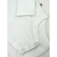 thumbnail image 2 of Honest Baby Clothing Organic Cotton Boy/Girl Long Sleeve and Ruffle Shoulder Side-Snap Bodysuit Set, Preemie to 12M, 2 of 7