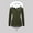 Army Green, variant on Turilly Winter Coats for Women Women's Winter Solid Color Thickened Plush Collar Coat Cotton Jacket Warm Plush Coat