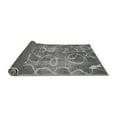 thumbnail image 2 of Ahgly Company Indoor Square Abstract Gray Modern Area Rugs, 8' Square, 2 of 4