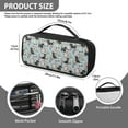 thumbnail image 7 of Jiueut Flower Dachshund Stethoscope Storage Bag Nurse Accessories for Work Stethoscope Case Organizer Holder Case Personalized for Stethoscope Stethoscope Bag Cute for Doctor, 7 of 7
