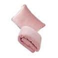 thumbnail image 2 of HUUXIW Cozy Travel Blanket And Pillow High Fine Plush Fabric For Comfort Travel Essentials pink, 2 of 6