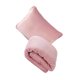 thumbnail image 2 of Inteprter La almohada y la manta de viaje de felpa se mantienen abrigadas y cómodas mientras viaja. Elementos esenciales de viaje livianos. Juegos de muebles de jardín rosa, 2 of 6