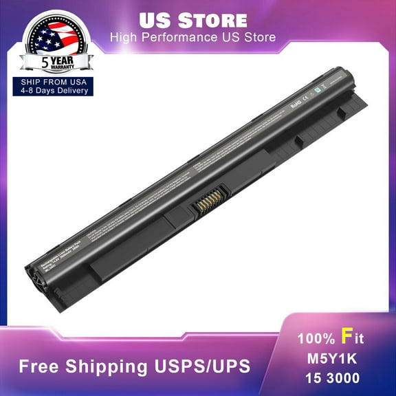 Upgrade M5Y1K Battery for Dell 14 15 17 5000 3000 Series 5559 5558 3551 3451 USA