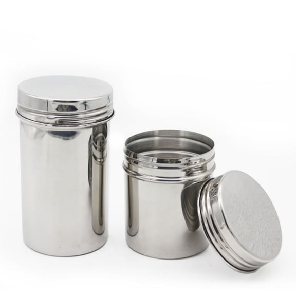 Clearance Under $4 304 Stainless Steel Airtight Storage Canister for Coffee Tea and Spices - Style A (Small 2.75 x 3.34 inches)