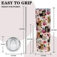 thumbnail image 6 of Yorkie Tumbler - Yorkie Gifts for Women - Gifts for Dog Lovers - Dog Gift - Travel Coffee Mugs for Hot and Cold Drinks - With Straw and Lid 20 OZ, 6 of 6