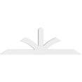 thumbnail image 2 of 96"W x 32"H x 4"D x 6"F, 8/12 Pitch, Richland Architectural Grade PVC Gable Bracket, 2 of 9