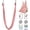 Pink, variant on 5.5 Yards Aerial Silk Swing Outdoor Hammock Aerial Yoga Swing For Adults,Aerial Yoga Hammocks for outside