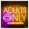 thumbnail image 1 of Adults Only Letrero De Neón Luz Regulable Lámpara De Decoración De Pared USB Para Bar Carta Dormitorio Hombre Cueva Hotel Fiesta Tienda 42cm×26.4cm, 1 of 4