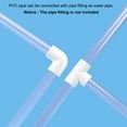 thumbnail image 5 of Uxcell Rigid Pipe High Transparency for Water Pipe,Crafts,Display Racks 33mmx40mm, 5 of 6