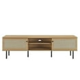 thumbnail image 6 of Modway Cambria Rattan and Particleboard TV Stand for TVs up to 70" in Oak, 6 of 7