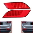 thumbnail image 2 of Furulu 1Pair Car Rear Bumper Reflector LH+RH Side For 2017-2021 Jeep Compass CH1185106, 2 of 5
