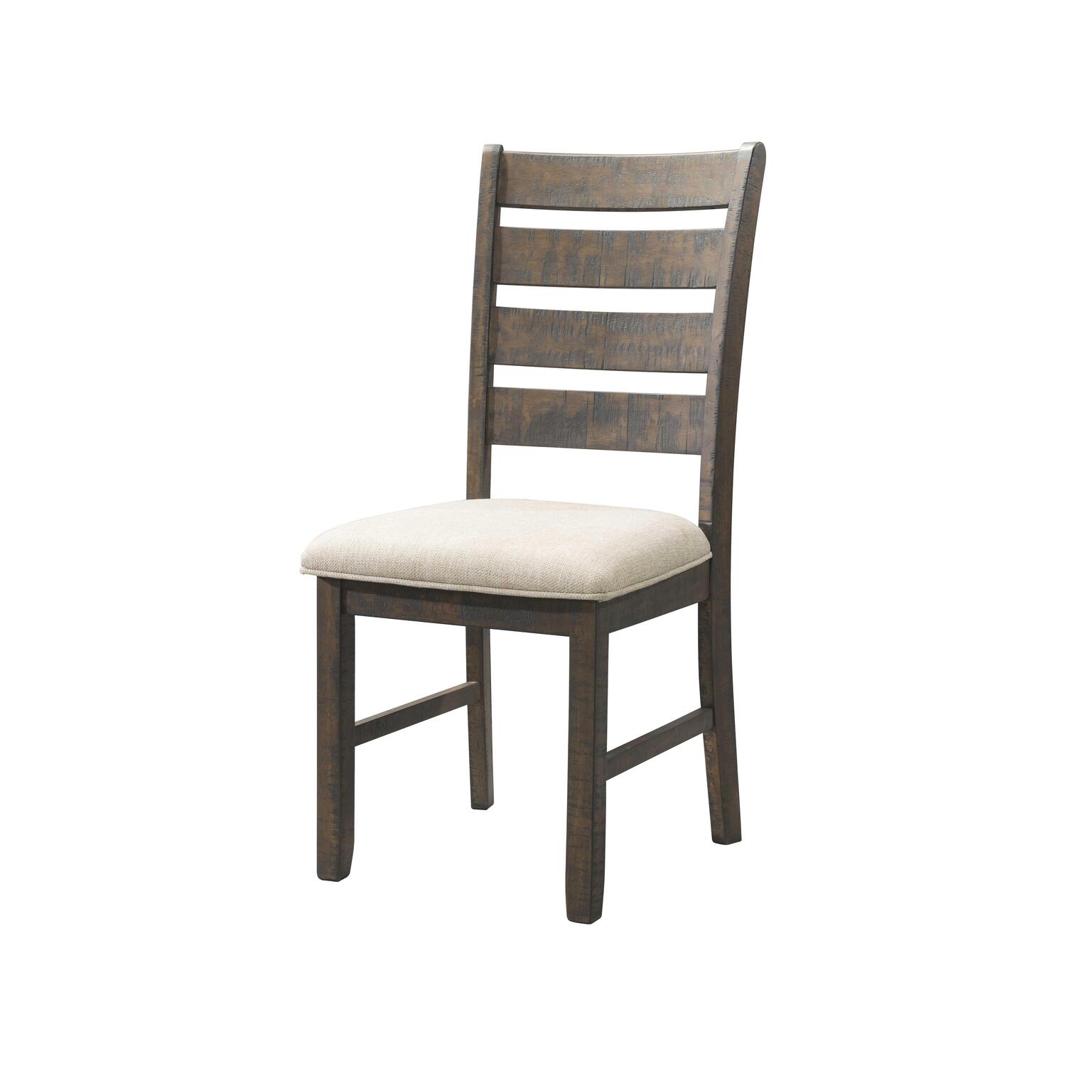 Picket House Furnishings Dex Ladder Back Side Chair Set - Smokey