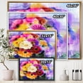 thumbnail image 4 of Designart - Daisy Gerbera Flowers In Bouquet - Traditional Framed Canvas Wall Art Print, 4 of 4