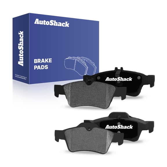 AutoShack Rear Ceramic Brake Pad Set for Mercedes-Benz, E350 2006-2016 S550 2007-2013 E320 2003-2009 CLS550 2007-2017 SL500 2003-2006, AWD RWD L6 3.2L V6 3.0L 3.2L 3.5L V8 4.7L 5.0L 5.5L