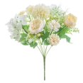 thumbnail image 4 of Elegant Peony and Hydrangea Floral Bouquet for Wedding Bridal Home Decoration Arrangement Centerpiece Display, 4 of 4