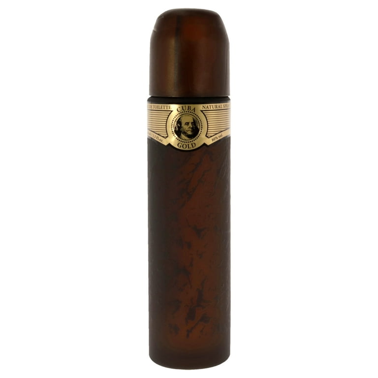 Cuba Gold by Cuba for Men 3.3 oz EDT Spray Special Edition