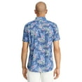 thumbnail image 2 of Men's IZOD Saltwater Dockside Chambray Short Sleeve Button-Down Shirt Color: Blue Palm Size: XL, 2 of 4