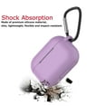 thumbnail image 2 of AirPods Pro Cases Cover, AirPods Pro Case with Keychain, Njjex Carring Case with Keyhchain for 2019 Airpods Pro Charging Case [Front LED Visible] Soft Slim Silicone Case Skin -Purple, 2 of 9
