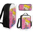thumbnail image 2 of Rugrats Backpack Three Piece Essentials 17 Inch Bag Lunch Tote Pen Case, 2 of 5