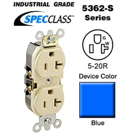 Leviton 5362 Sbu Duplex Receptacle Contractor Pack Industrial