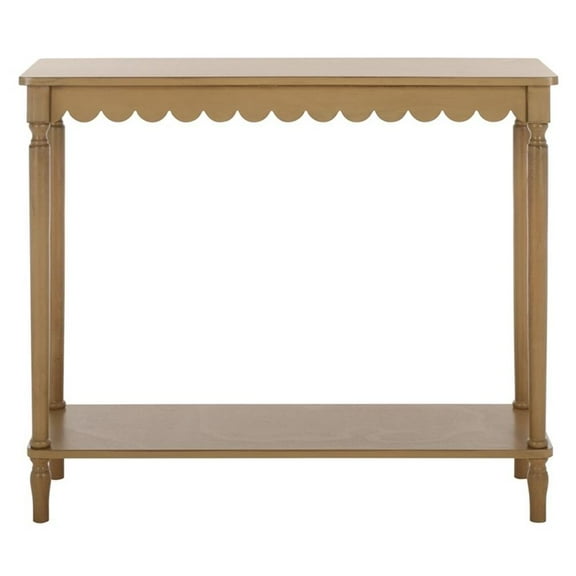 Pemberly Row Modern / Contemporary Wood Console in Brown Finish