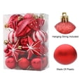 thumbnail image 3 of Bolas Navidad 29/20 Piezas Con Lazo Adornos Navideños Divertidas para Y Bodas, 3 of 9