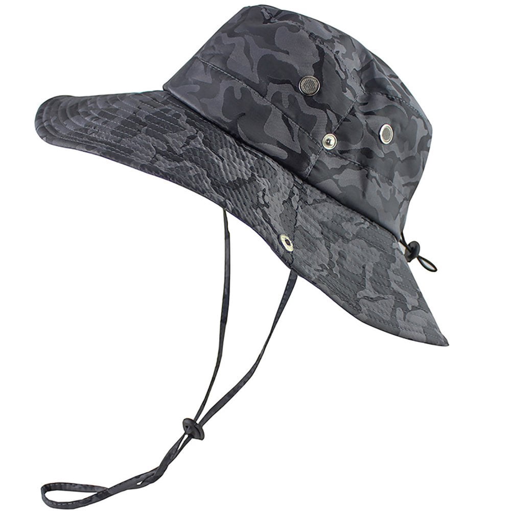 Chapeau de Safari Camouflage à large bord Homme Anti-UV Léger Chapeau de Brousse Chapeau de Safari Camouflage à large bord Homme Anti-UV Léger Chapeau de Brousse