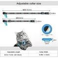 thumbnail image 4 of Collar para gatos Airtag con cascabel, ajustable y desmontable, funda de silicona compatible con Apple Airtag., 4 of 4