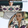 thumbnail image 6 of FOR U DESIGNS American Tribal Aztec Print Car Seat Towel Covers Portable Washable Car Towel Seat Cover with Seat Absorption Athletic Outdoor Sport Running Towel, 6 of 7