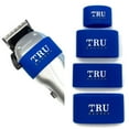 thumbnail image 1 of TRU BARBER Clipper Bands 4 PCS Clipper Sleeve para barberos Clipper Sleeve para herramientas de barbero antideslizante resistente al calor (azul), 1 of 5