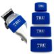 thumbnail image 1 of TRU BARBER Clipper Bands 4 PCS Clipper Sleeve para barberos Clipper Sleeve para herramientas de barbero antideslizante resistente al calor (azul), 1 of 5