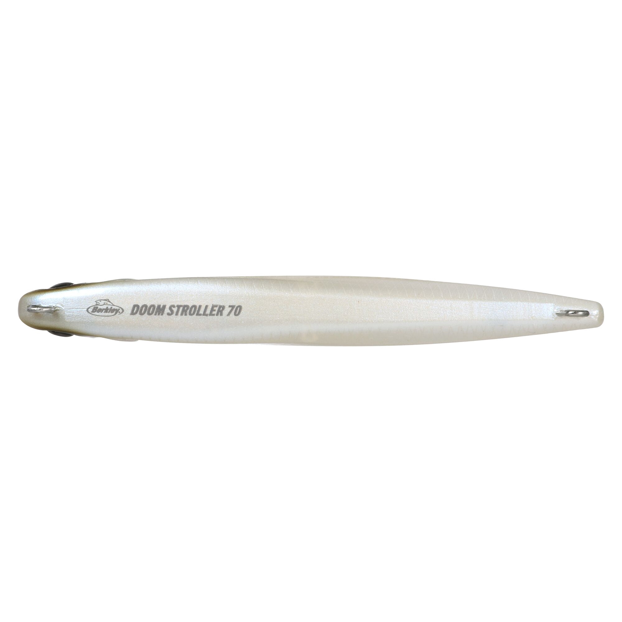 Berkley Doom Stroller Fishing Lure, 2.75 in, French Pearl (1-count)