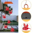 thumbnail image 2 of Red Bird Cardinal Solar Light Lighted WindChime for Yard Garden Lawn Patio Porch, 2 of 4