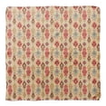 thumbnail image 4 of Bimba Beige Damask Ikat Pure Silk Printed Head Bandanas Summer Neck Wrap Scarf 40 x 80 Inches, 4 of 6