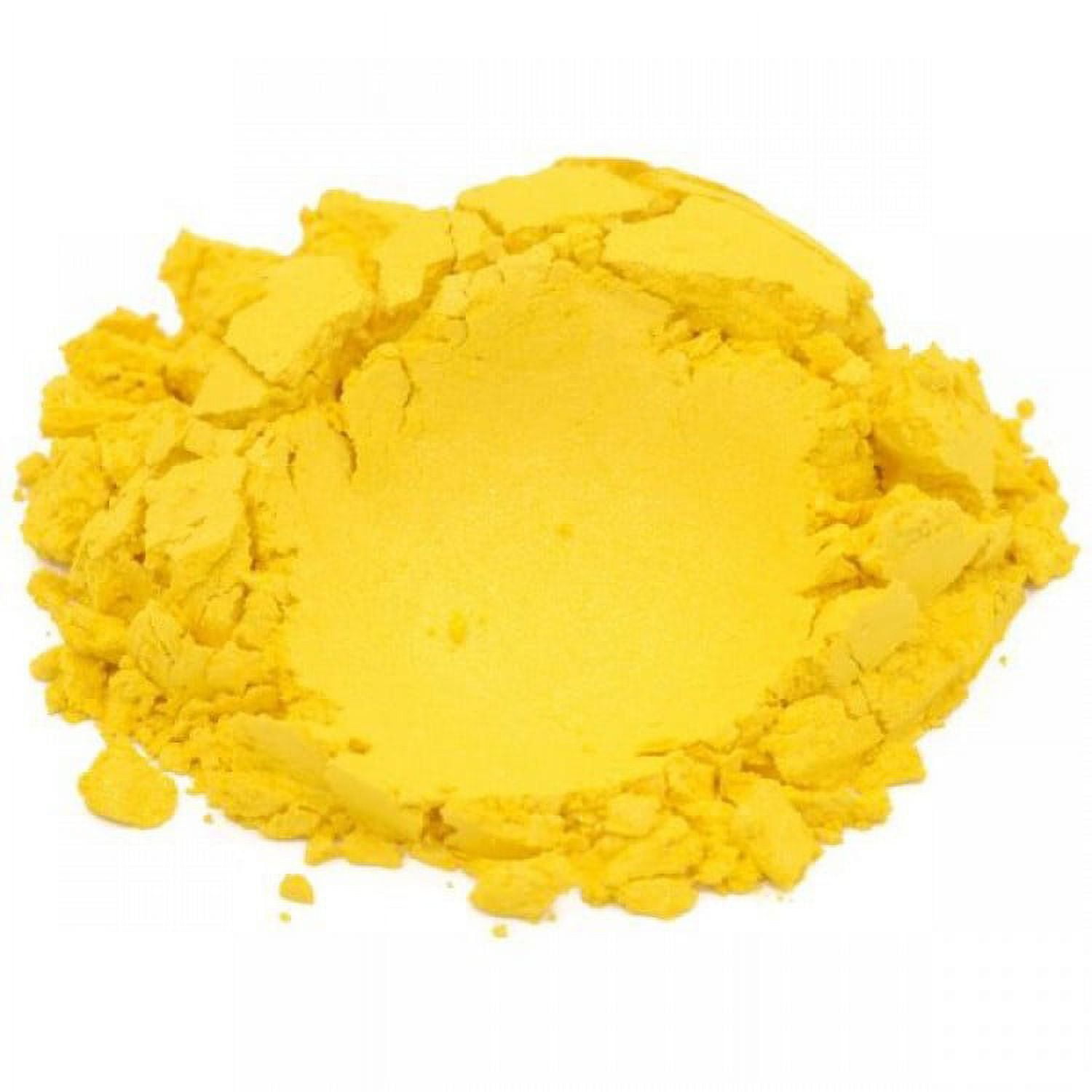 SOAPBERRY YELLOW MICA COLORANT PIGMENT POWDER FOR SOAP MAKING 4 OZ