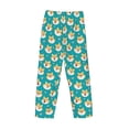 thumbnail image 4 of Kdxio Cute Shiba1 Print Men's Sleep Pajama Pant Lounge Pants with Pockets, 4 of 8
