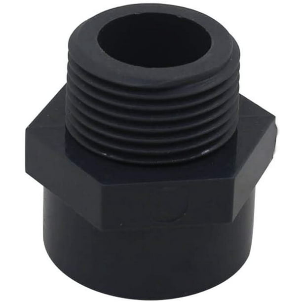 Extremo roscado macho de PVC, extremo de tornillo para piscina de 32 mm ...