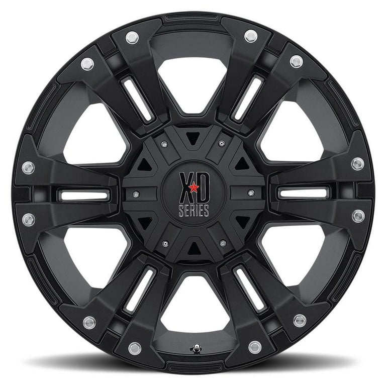 XD Wheels XD822 Monster II, 17x9 with 6 on 135 and 6 on 5.5 XD Wheels XD822 Monster II, 17x9 with 6 on 135 and 6 on 5.5