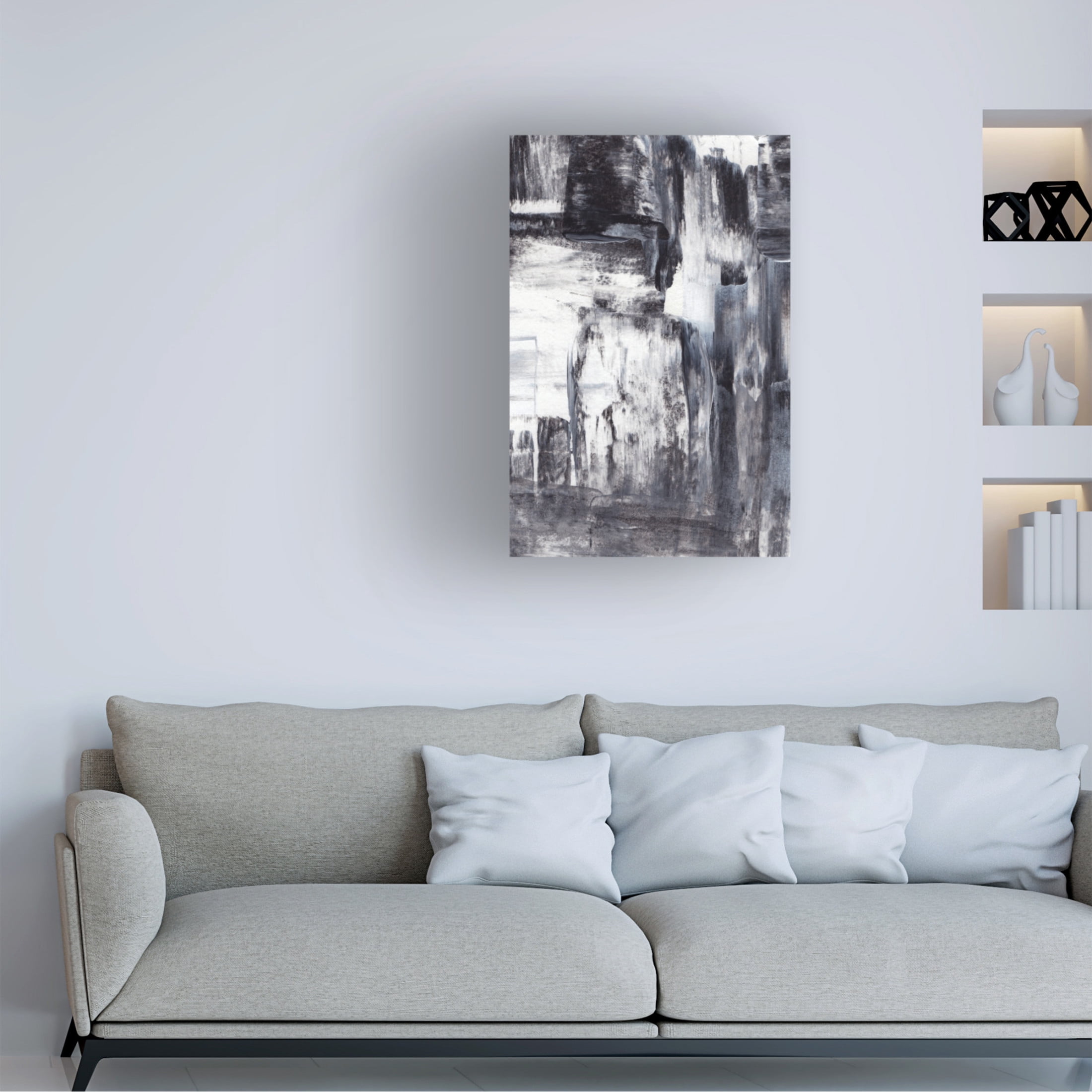 Trademark Fine Art uplusmestudio   Abstract Texture No 2 Canvas Wall Art
