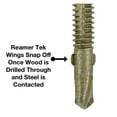 thumbnail image 5 of #10x1-5/8 Reamer Tek Torx/Star Head Self-Drilling Wood to Metal Screws - for Flatbeds, Trailers or Fastening Wood to Steel -T-25 Torx Screw Head (5 POUNDS 565 Approx. Screw Count), 5 of 9