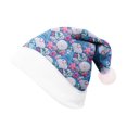 thumbnail image 4 of JIKNTTR Christmas Hats For Adults Kids Winter Santa Hat Soft Slouchy Knitted Hat Warm Braided Hats Cute Xmas Holiday Hat, 4 of 4