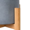 thumbnail image 3 of Rowan Modern Outdoor Planter - 14" Gray, 3 of 5