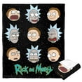thumbnail image 6 of Rick And Morty Talking Heads Warner Bros Kids Silk Touch Throw Blanket, 50 x 60 inches, 6 of 6