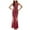 Red, variant on IROINNID Wedding Guest Dresses for Women Evening Night Party Dress Spring And Summer Color Sling Long Style Elegant Dress Elegant Formal Dress,Beige