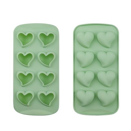 

lulshou Heart-shaped Silicone DIY Summer Ice Tray Ice Tray Mold Cake Mold