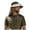 Light Gray, variant on Lispipm Summer Men's Wide Brim Sun Hat Neck Cover Solar Fan Bucket Hats Unisex Casual Outdoor Beach Vacation Caps Green