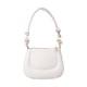 thumbnail image 1 of Bolso de Hombro de Cuero PU para Mujer, Bolso para Las Axilas, Bolso de Mensajero de Moda para Mujer, Correa Ajustable, Bolso Cruzado para Viajes, Via Blanco, 1 of 8