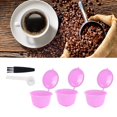 thumbnail image 4 of Ensemble de Capsules de Café Réutilisables, Filtre Rechargeable avec Excellent Goût, Facile à Nettoyer, en PP Premium + Acier Inoxydable 304, Compatible avec Machines à Café Série, 4 of 8