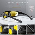 thumbnail image 3 of Gafas de Sol ATTCL 5001 Yeshi para Conducción Nocturna con Lentes Amarillas, 3 of 6