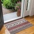 thumbnail image 2 of Red Christmas Deer and Snowflake Pattern Door Rugs,Washable Non Slip Door Mats Indoor,Decorative Door Mats,Entry Mat Indoor for Entrance,Bedroom,Kitchen,Bathroom,17"x30", 2 of 6